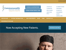 Tablet Screenshot of mypainsolution.com